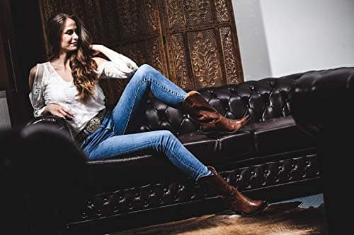 Santiags femme hautes marron FB Fashion Boots