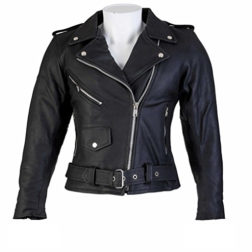 Blouson moto perfecto femme en cuir Homologué