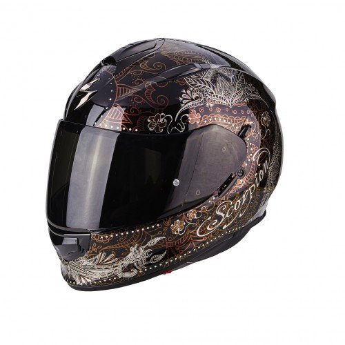 Casque moto femme  intégral Scorpion Caméléon