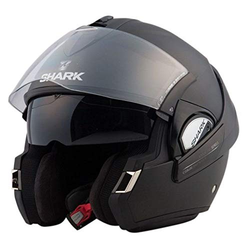 Le casque moto femme noir modulable de Shark