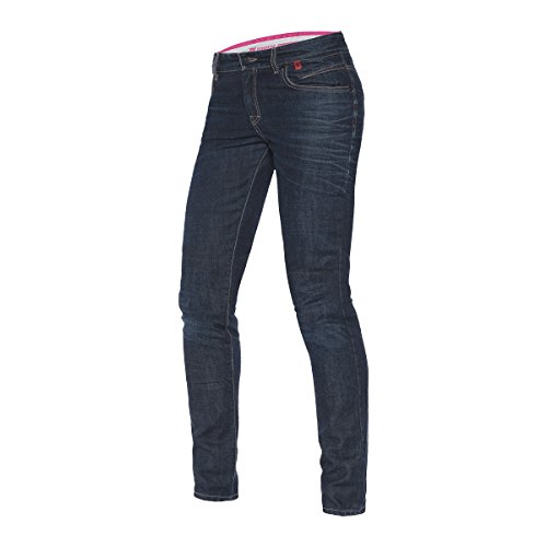 Jean Slim moto femme brut Dainese