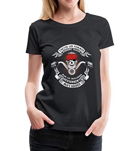T-shirt motarde femme rock